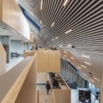 Tingbjerg Library. Cobe Architects. Arquitectura danesa | tingbjerg library and culture house_10_credit rasmus hjortshoj coast
