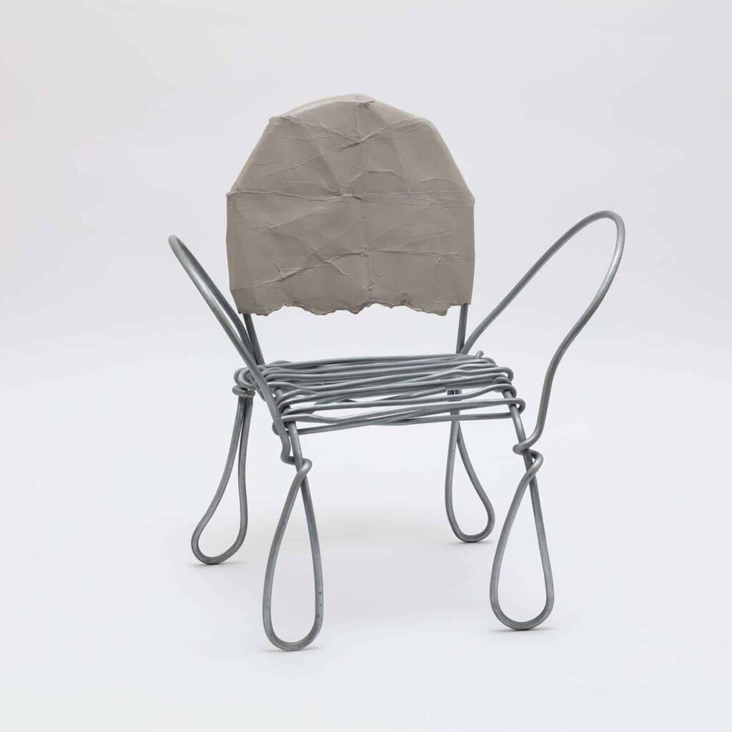 Wire Card Chair. Faye Toogood