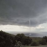 Tornado. Pantelleria (TP), Italy. 2007 © Armin Linke, 2007. Blind Sensorium. Maradero Madrid | tornado pantelleria tp italy 2007 armin linke 2007