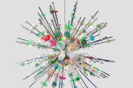 Transmutation Chandelier. Thierry Jeannot. Ammann::gallery. Artesanía y Diseño contemporáneo | transmutation chandelier_by thierry jeannot_ courtesy of ammanngallery