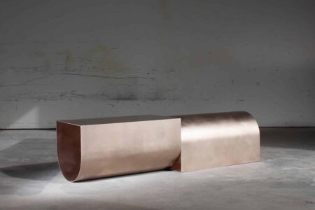 U Bench. Christopher Stuart. Diseñador americano | ubenchbronze_angle1