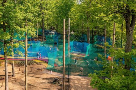 parque de juegos, UPLÅ, plaza flotante, The trekking group, Ontario | upla