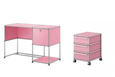 USM True Pink. Milan Design Week 2022 | usm_true_pink milan_desing_week roomdiseno2