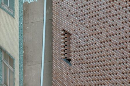 Celosía de ladrillo, Kaohsiung, Paperfarm | veil house 2