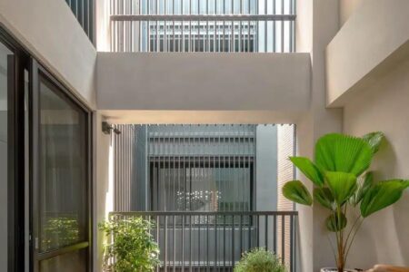 Celosía de ladrillo, Kaohsiung, Paperfarm | veil house12