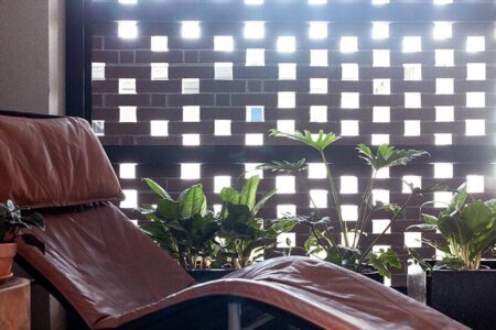 Celosía de ladrillo, Kaohsiung, Paperfarm | veil house17