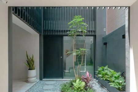 Celosía de ladrillo, Kaohsiung, Paperfarm | veil house3