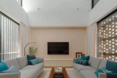 Celosía de ladrillo, Kaohsiung, Paperfarm | veil house9
