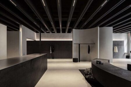 Tienda SVRN, Chicago. WGNB Studio. Interiorismo brutalista | wgnb1