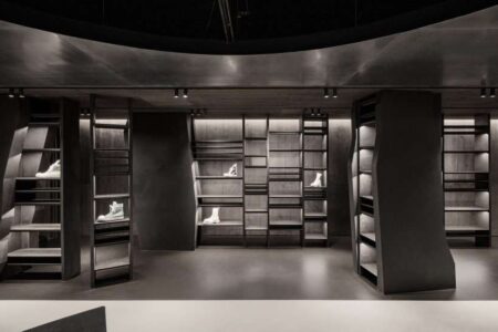 Tienda SVRN, Chicago. WGNB Studio. Interiorismo brutalista | wgnb4