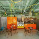 Boutique de Café. Minimalismo colorido. World of Holistic Architecture | world of holistic architecture10