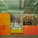 Boutique de Café. Minimalismo colorido. World of Holistic Architecture | world of holistic architecture11