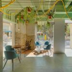 Boutique de Café. Minimalismo colorido. World of Holistic Architecture | world of holistic architecture13