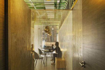 Boutique de Café. Minimalismo colorido. World of Holistic Architecture | world of holistic architecture6