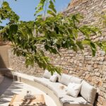 Paisaje mediterráneo. islas griegas. arquitectura del paisaje | xerolithi house roomdiseno14
