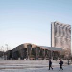Yangtze River International Conference Center. Morphosis Architects. Edificio de titanio | yangtze_river_international_conference_center morphosis roomdiseno6