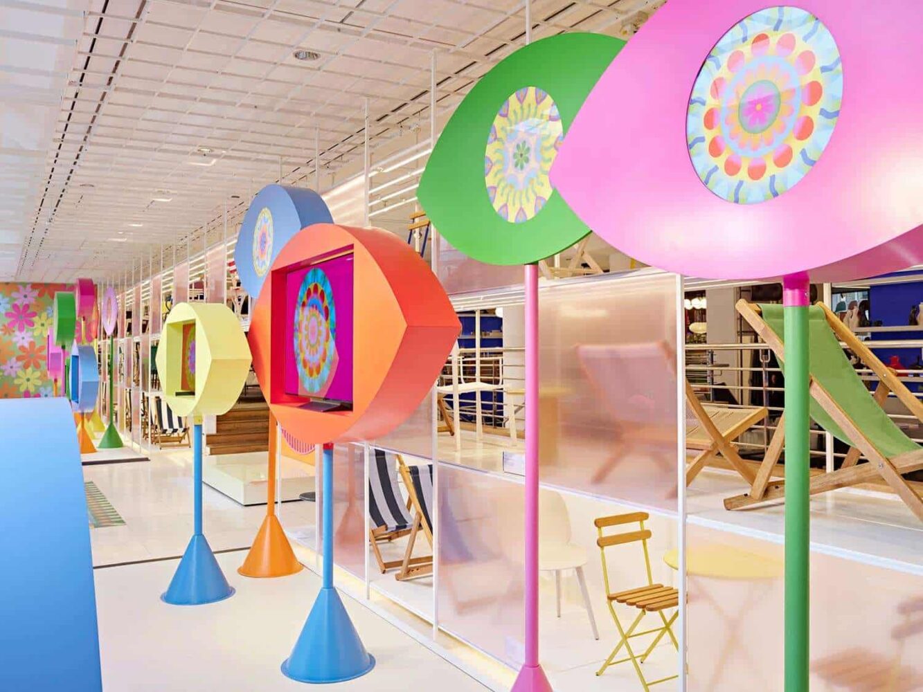 Forest of Eyes. Yinka Ilori. Conran shop