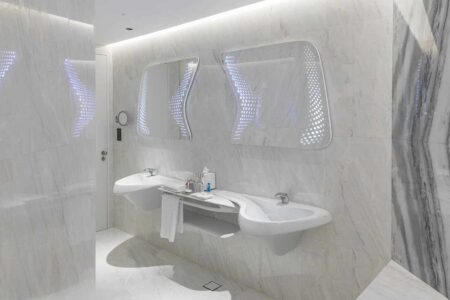 Colección Vitae Noken Porcelanosa. Hotel Me Dubai. Zaha Hadid | zaha_hadid opus_dubai roomdiseno21