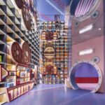 Zhongshuge bookstore. FAB Cinema. X+Living | zhongshuge bookstore7