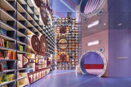 Zhongshuge bookstore. FAB Cinema. X+Living | zhongshuge bookstore7