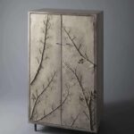 Concrete Poetry. Stefan Bauxmaum. Marion Friedman Gallery. Alcova 2023 | a conrete poetry_marion friedmann gallery cabinet concrete welshriesling designer stefan buxbaum hr cut marion friedmann