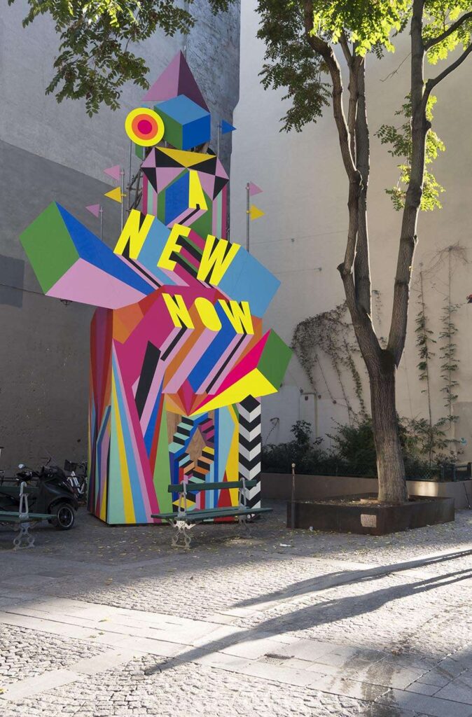 A New Now. Morag Myerscough. Foto: Gareth Gardner
