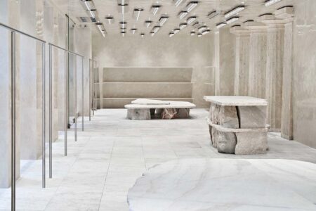 Acne Studios. Arquitectura-G. Interiorismo neoclásico | acne arquitectura_g roomdiseno2