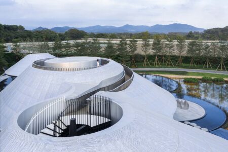 Tha aliminium mountain. Edificio de aluminio de Wutopia Lab | aluminum mountain 7