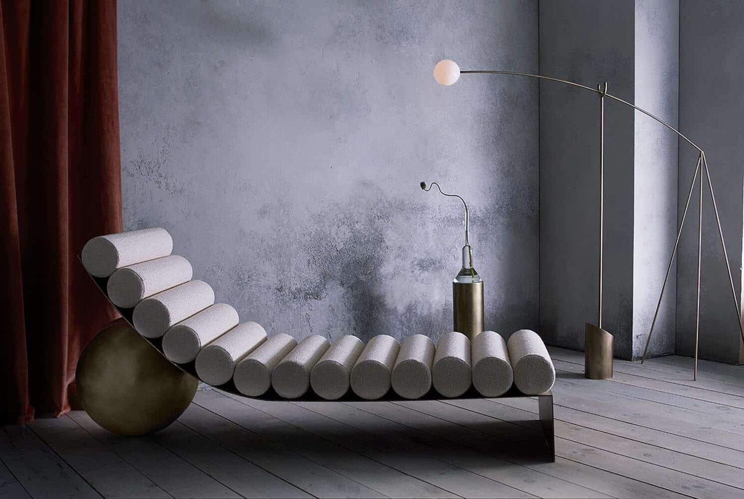Curved Chaise. Anna Karlin