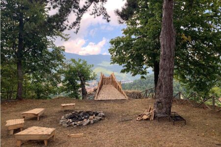 mirador de madera. Alpes italianos | archibse roomdiseno11