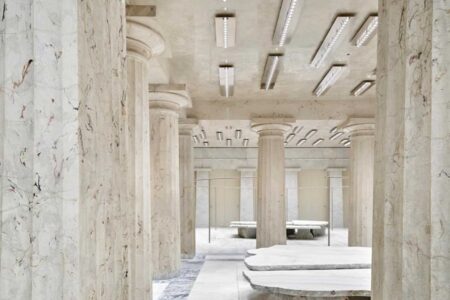 Acne Studios. Interiorismo neoclásico. Arquitectura-G | arquitectura_g_acne roomdiseno2