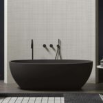 Bañera Reflex Colormo. antoniolupi. ICONNO | baneras de diseno antoniolupi reflex colormood basalto