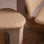 Mobiliario sostenible. Burnt cork. Caucho quemado. Noé Duchaufour-Lawrance. Made in Situ | burnt cork5