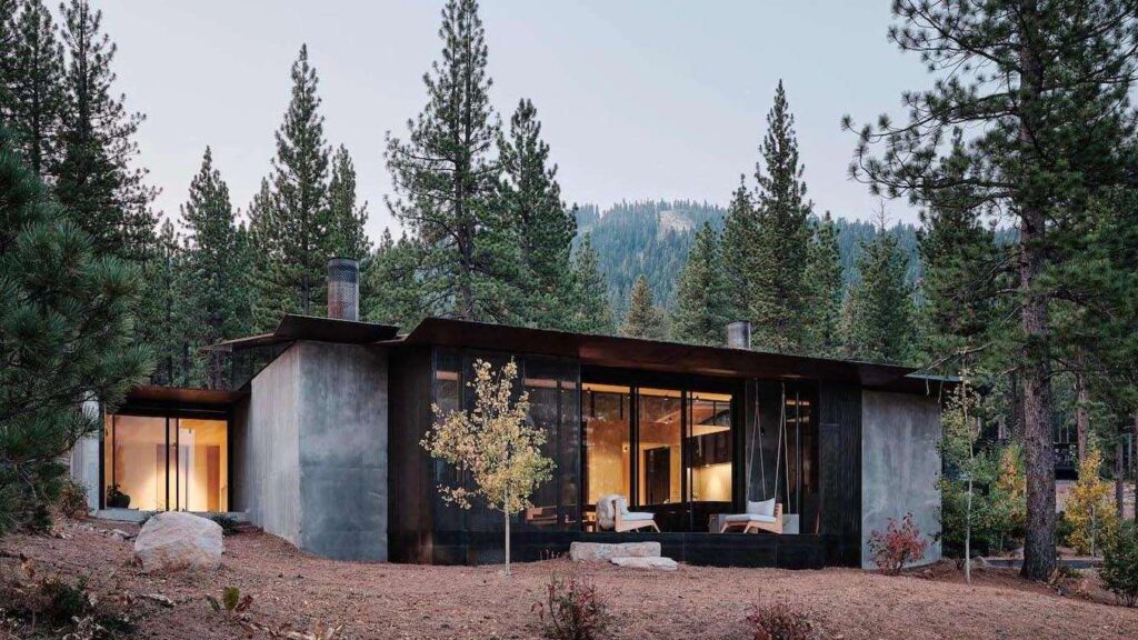 casa de montaña. CAMPout. sierra californiana. Faulkner Architects | california