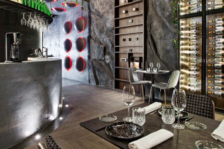 Restaurante Mono Viejo. Nothing Estudio. Espacio GM. Casa Decor 2022 | casa decor 2022 espacio gm modular nothing studio restaurante 01