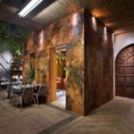 Restaurante Mono Viejo. Nothing Estudio. Espacio GM. Casa Decor 2022 | casa decor 2022 espacio gm modular nothing studio restaurante 02