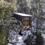 cabañas de madera, madera quemada | casa gallareta
