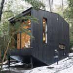cabañas de madera, madera quemada | casa gallareta10