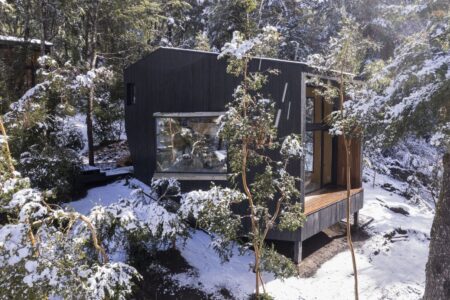 cabañas de madera, madera quemada | casa gallareta11