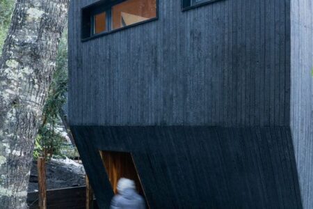 cabañas de madera, madera quemada | casa gallareta12