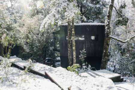 cabañas de madera, madera quemada | casa gallareta2