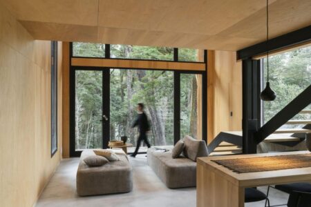 cabañas de madera, madera quemada | casa gallareta4