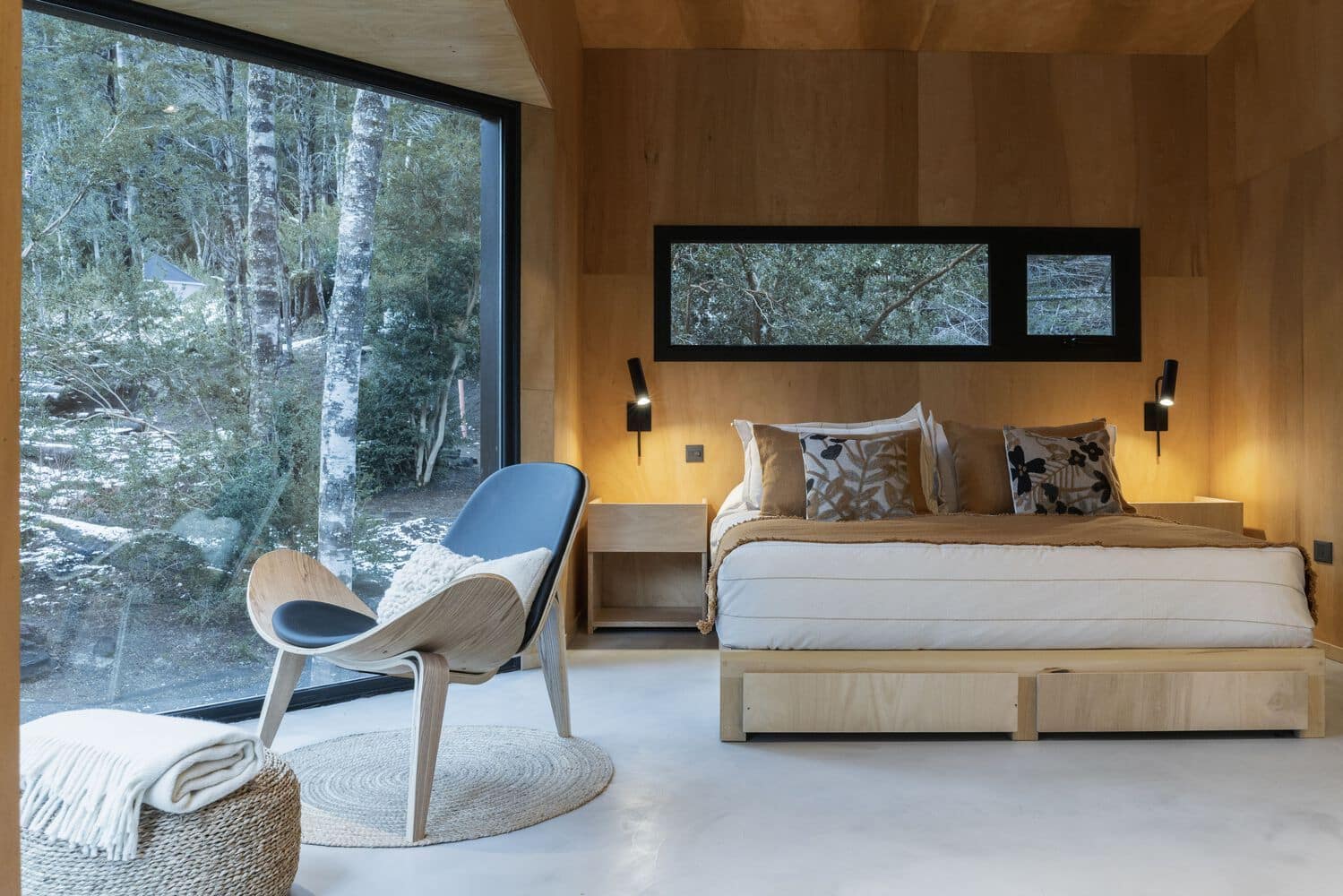 cabañas de madera, madera quemada | casa gallareta7