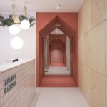 Clínica dental. Vitale. Font Arquitectura | mostrador clinica dental infantil