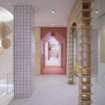 Clínica dental. Vitale. Font Arquitectura | pasillo clinica dental infantil
