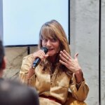 Arianna Lelli -Studiopepe- durante la charla