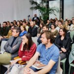 El público asistente a la charla de Studiopepe en Cosentino City Madrid