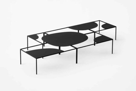 Creek Table. La Manufecture. Foto: Alberto Strada. Oki Sato. Nendo | creek22_alberto_strada