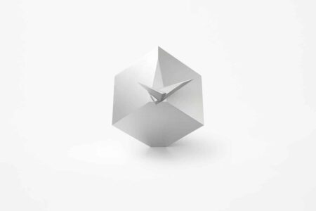 Cubic Clock. The Hour Glass. Foto: Hiroshi Iwasaki. Oki Sato. Nendo | cubic_clock08_hiroshi_iwasaki