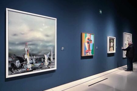 Cuadros de Yves Tanguy, Le Corbusier, Picasso